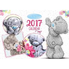 2017 Me to You Bear A4 Week to View Family Organiser Image Preview
